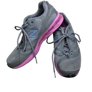 New Balance 850 Running Shoe Sneaker Sz 10 Grey Pink Athletic Walking